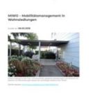 thumbnail of MIWO – Mobilitätsmanagement in Wohnsiedlungen – Mobilservice